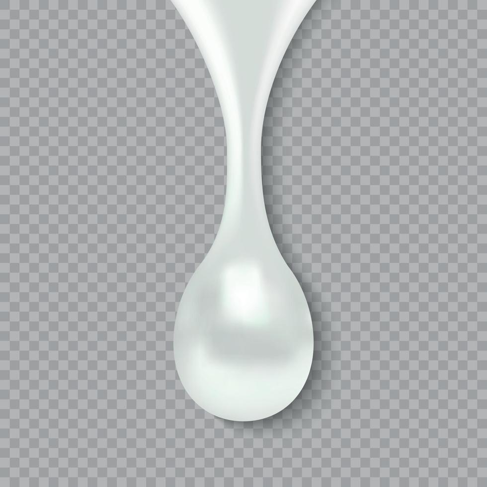 gota de leche vector