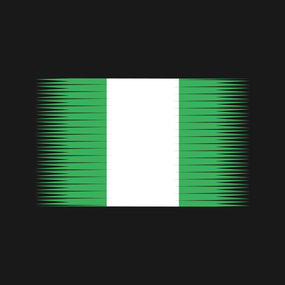Nigeria Flag Vector. National Flag vector