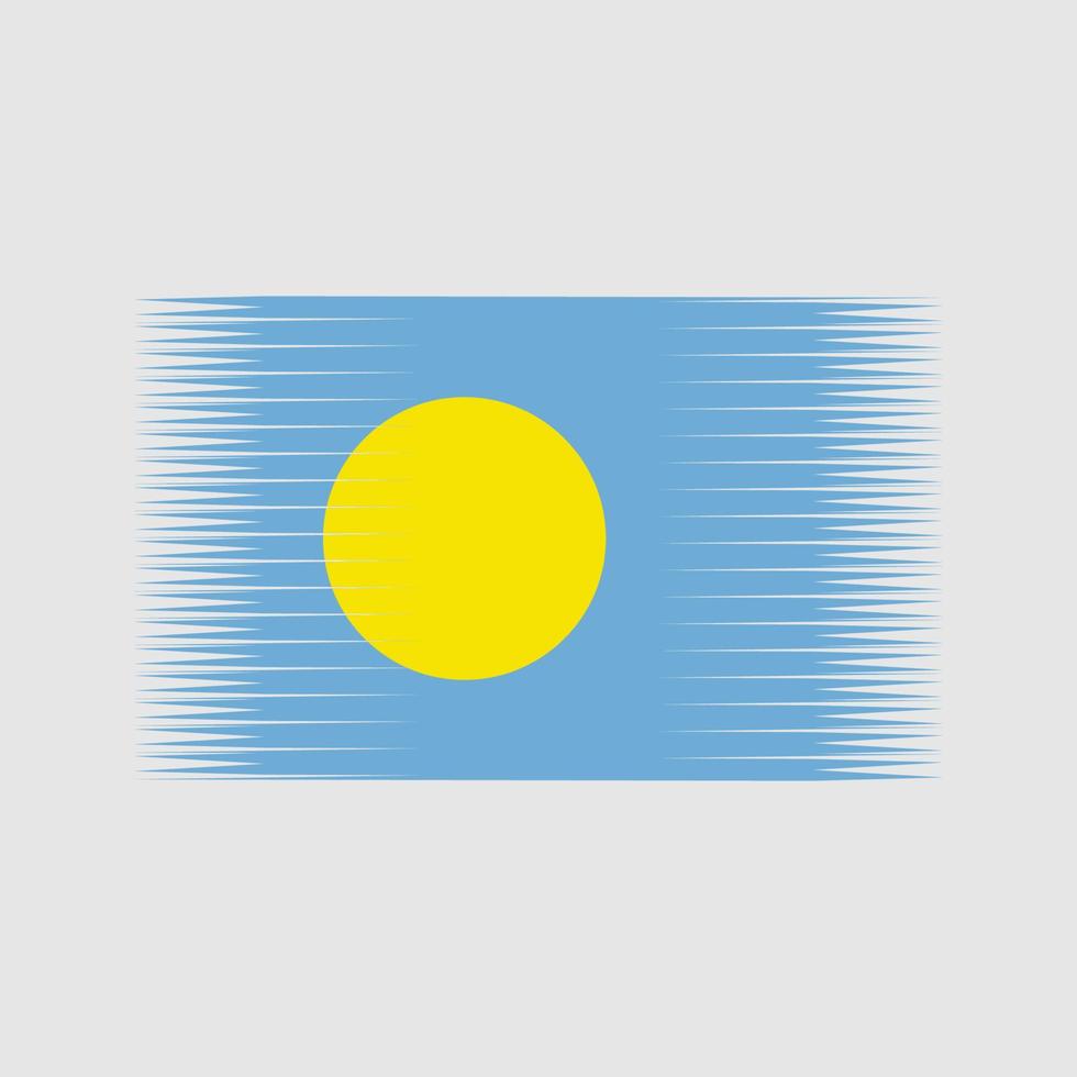 Palau Flag Vector. National Flag vector