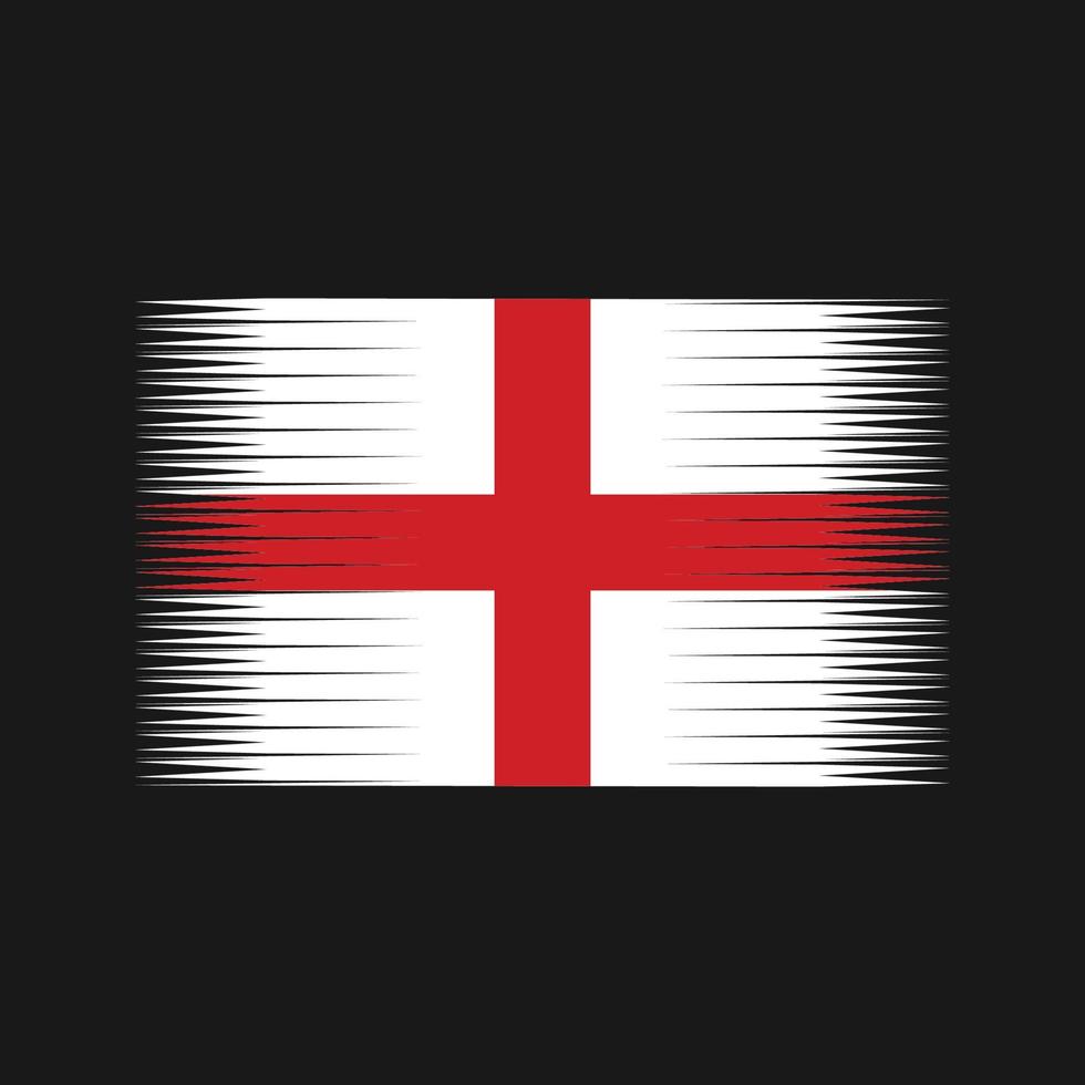 England Flag Vector. National Flag vector