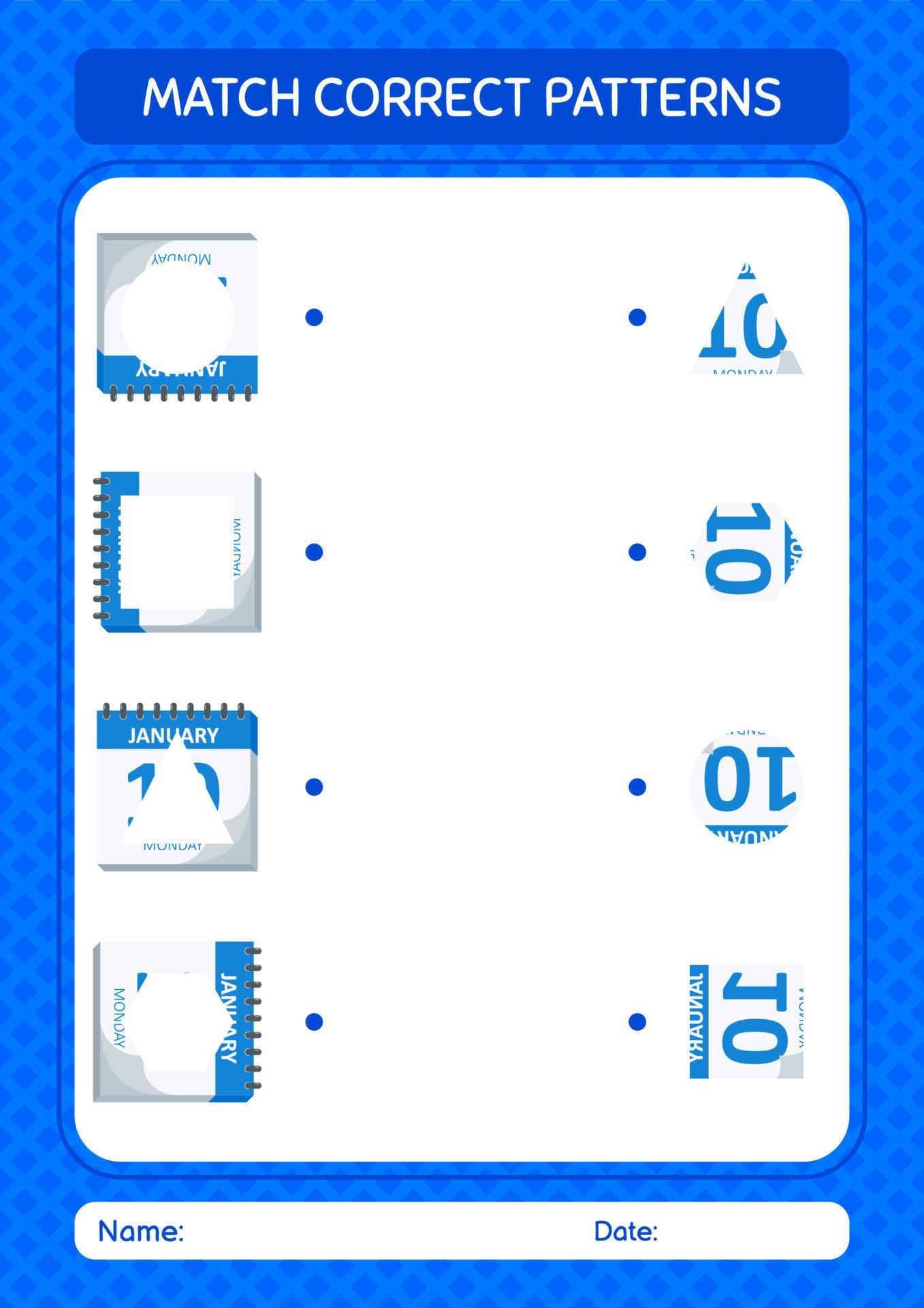 match-pattern-game-with-calendar-worksheet-for-preschool-kids-kids