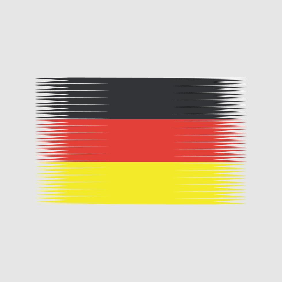 vector de la bandera de Alemania. bandera nacional