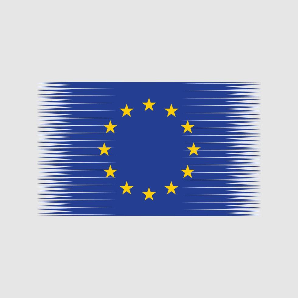 European Flag Vector. National Flag vector