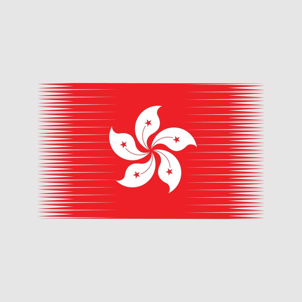 Hong Kong Flag Vector. National Flag vector