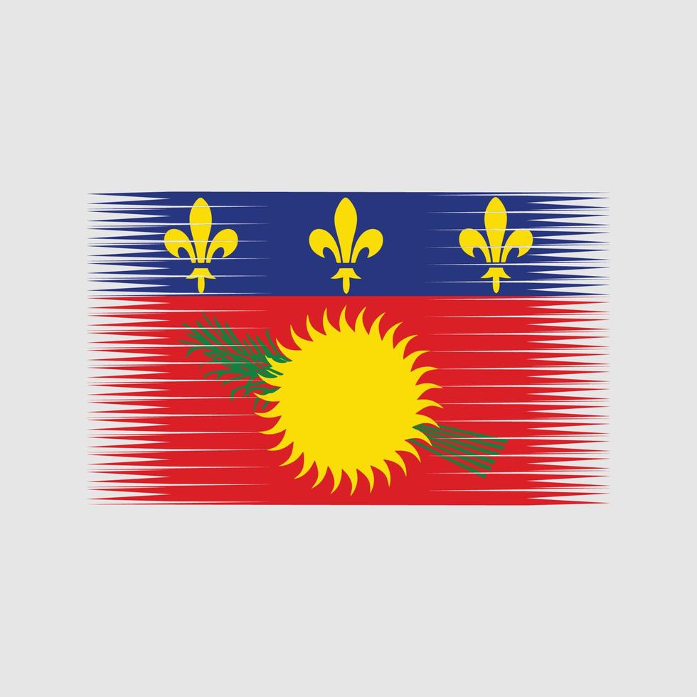 Guadeloupe Flag Vector. National Flag vector