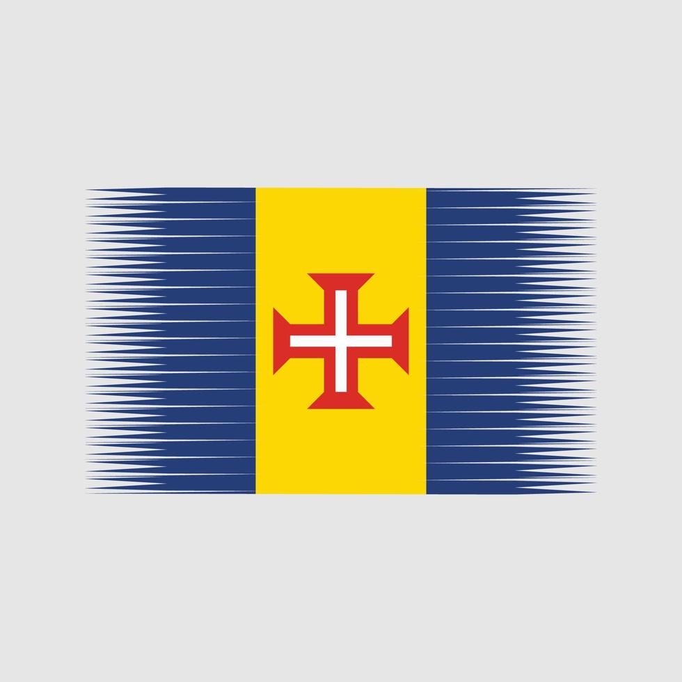Madeira Flag Vector. National Flag vector