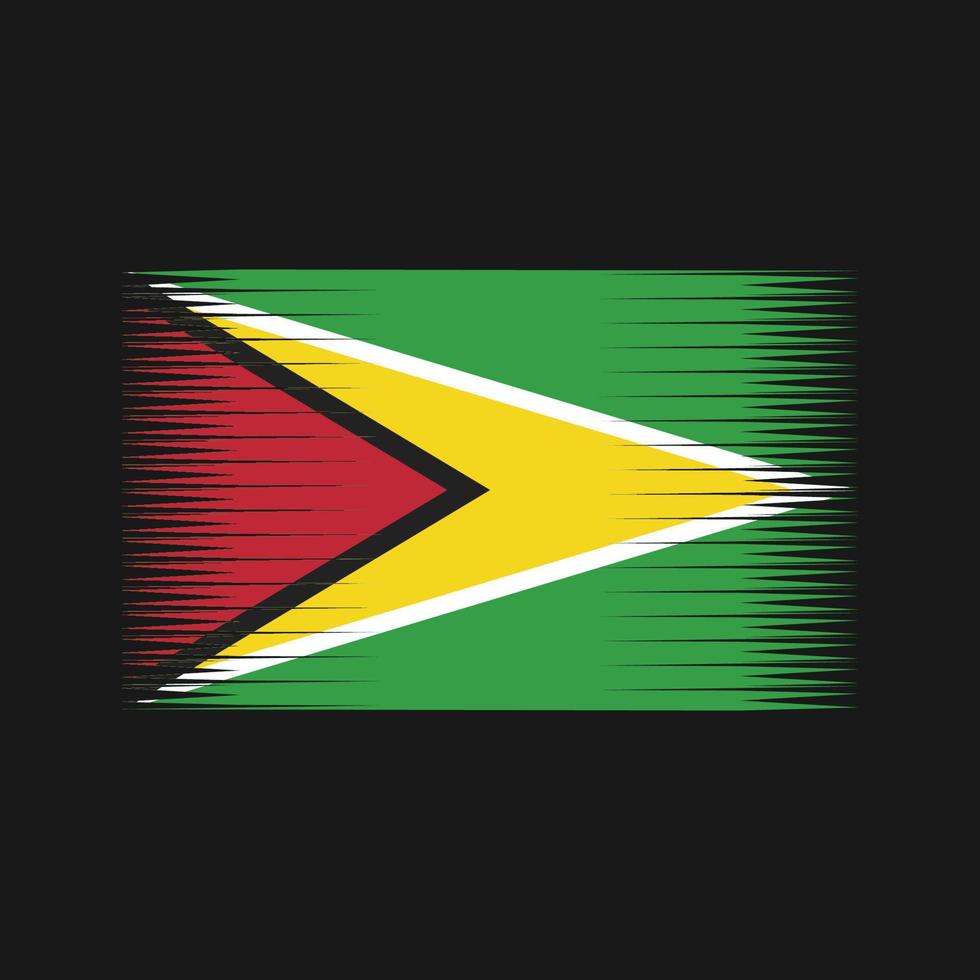 Guyana Flag Vector. National Flag vector