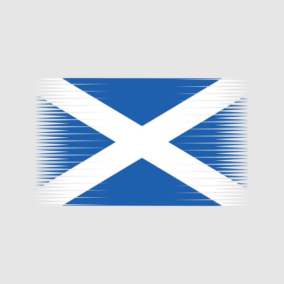 Scotland Flag Vector. National Flag vector