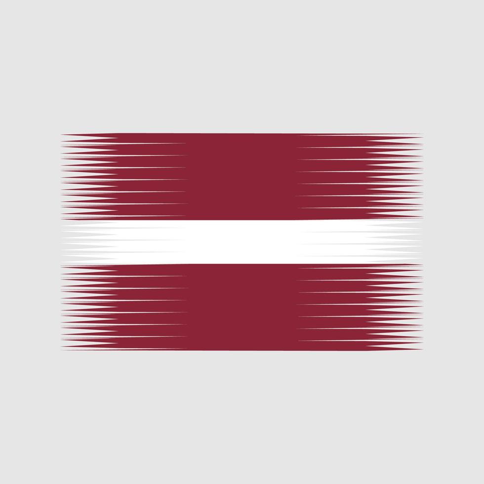Latvia Flag Vector. National Flag vector