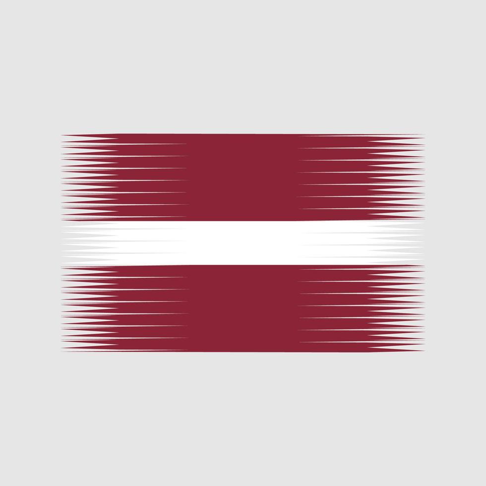 Latvia Flag Vector. National Flag vector