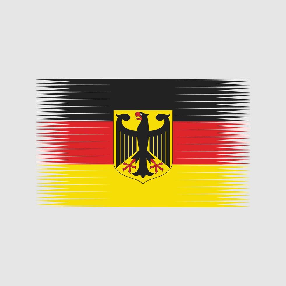 vector de la bandera de Alemania. bandera nacional