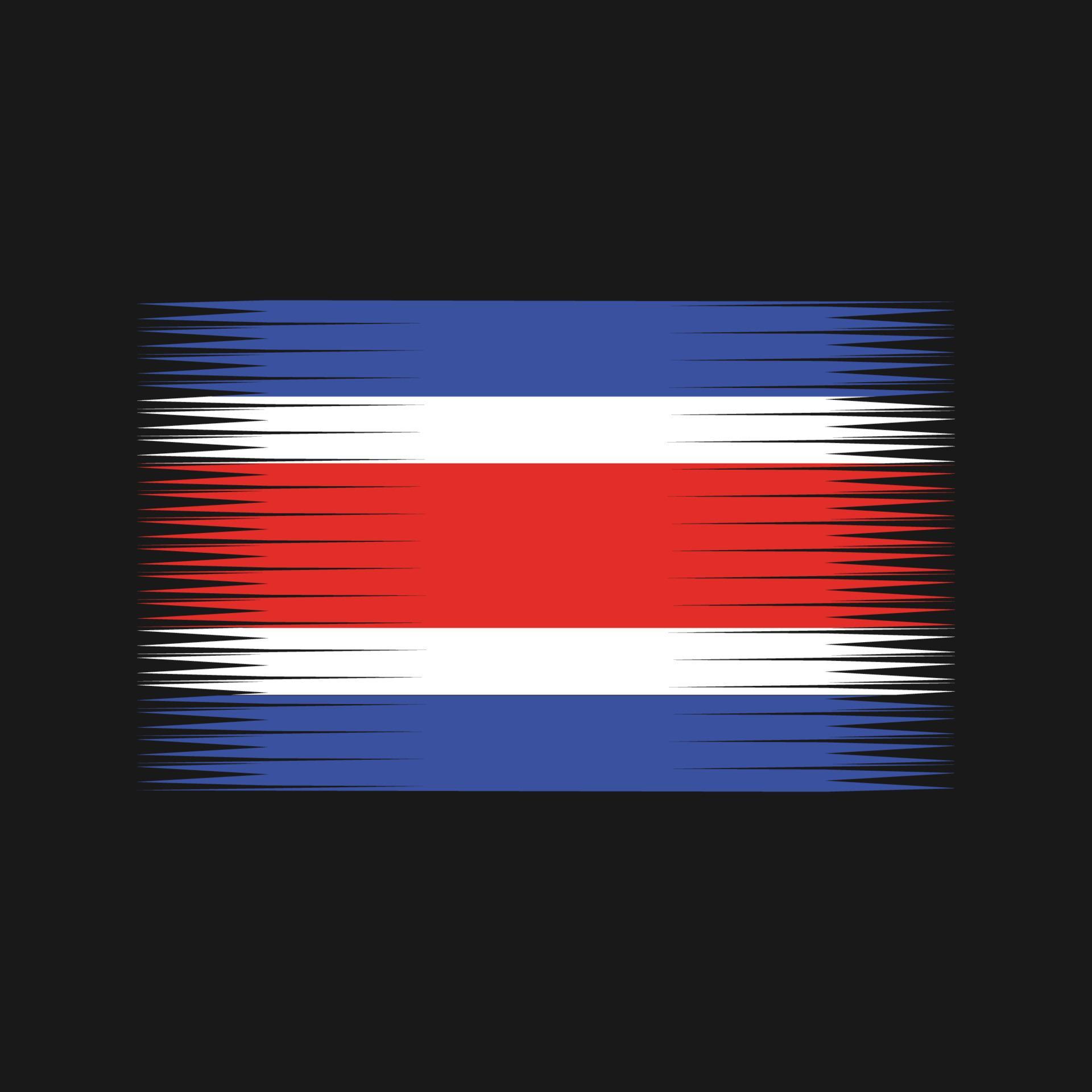Costa Rica Flag Vector. National Flag 11166512 Vector Art at Vecteezy