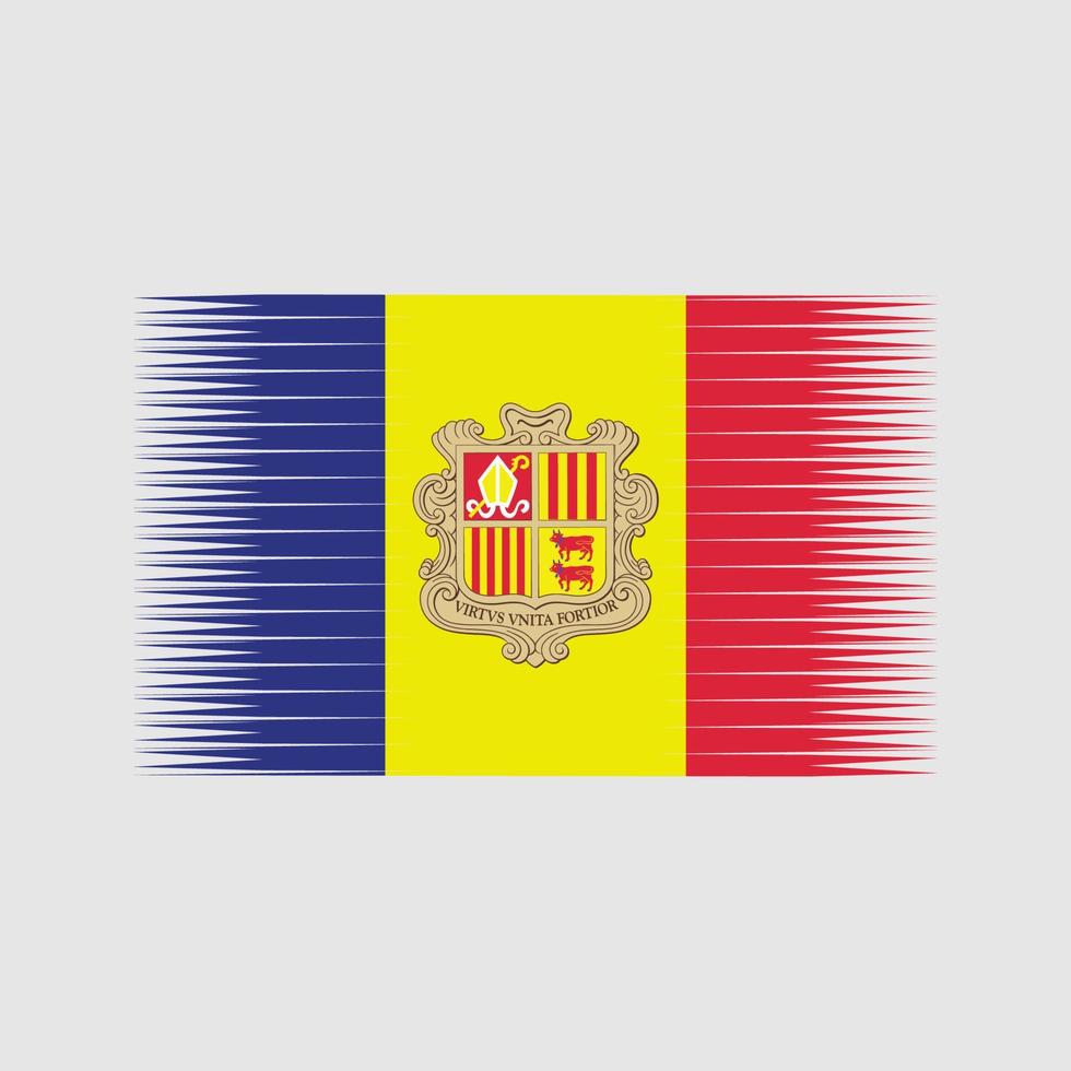 Andorra Flag Vector. National Flag vector