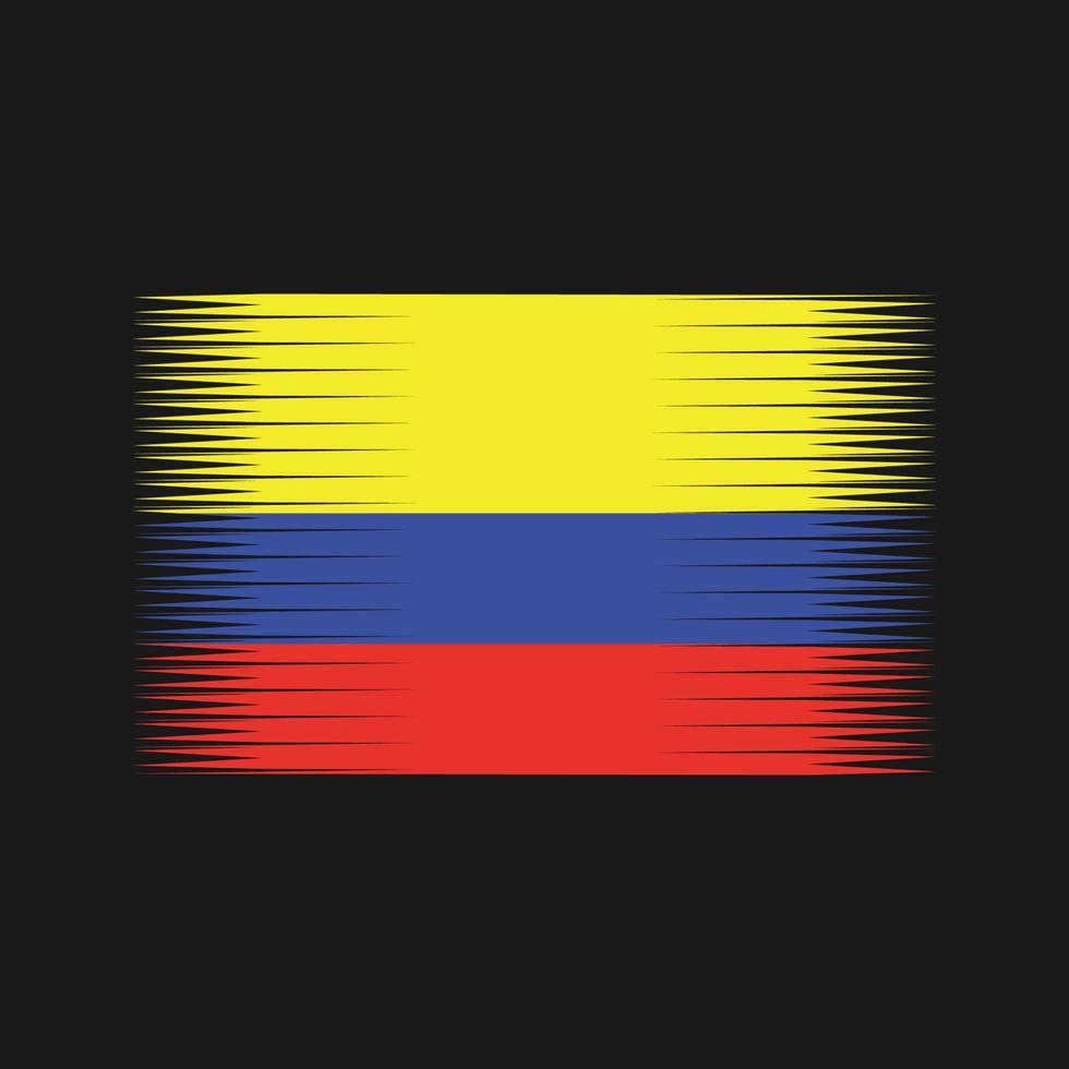 Colombia Flag Vector. National Flag vector