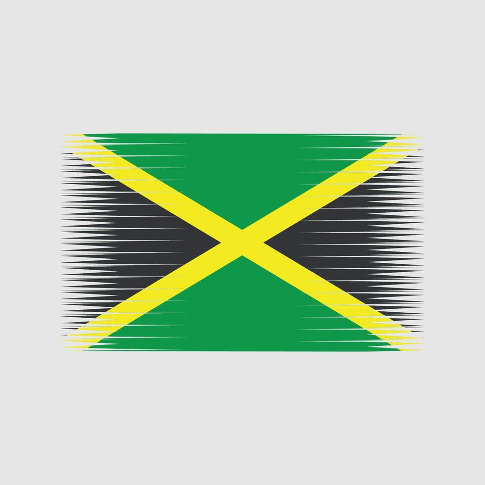 Jamaica Flag Vector. National Flag vector