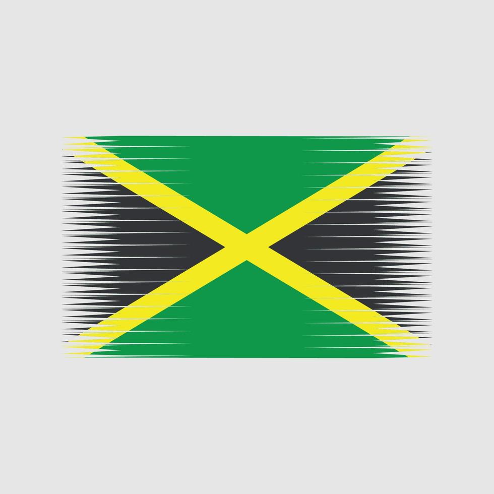 Jamaica Flag Vector. National Flag vector