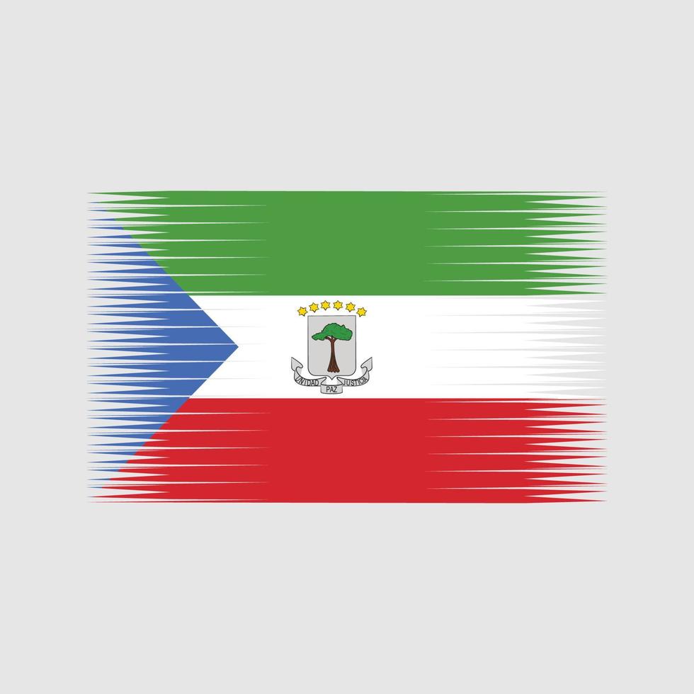Equatorial Guinea Flag Vector. National Flag vector