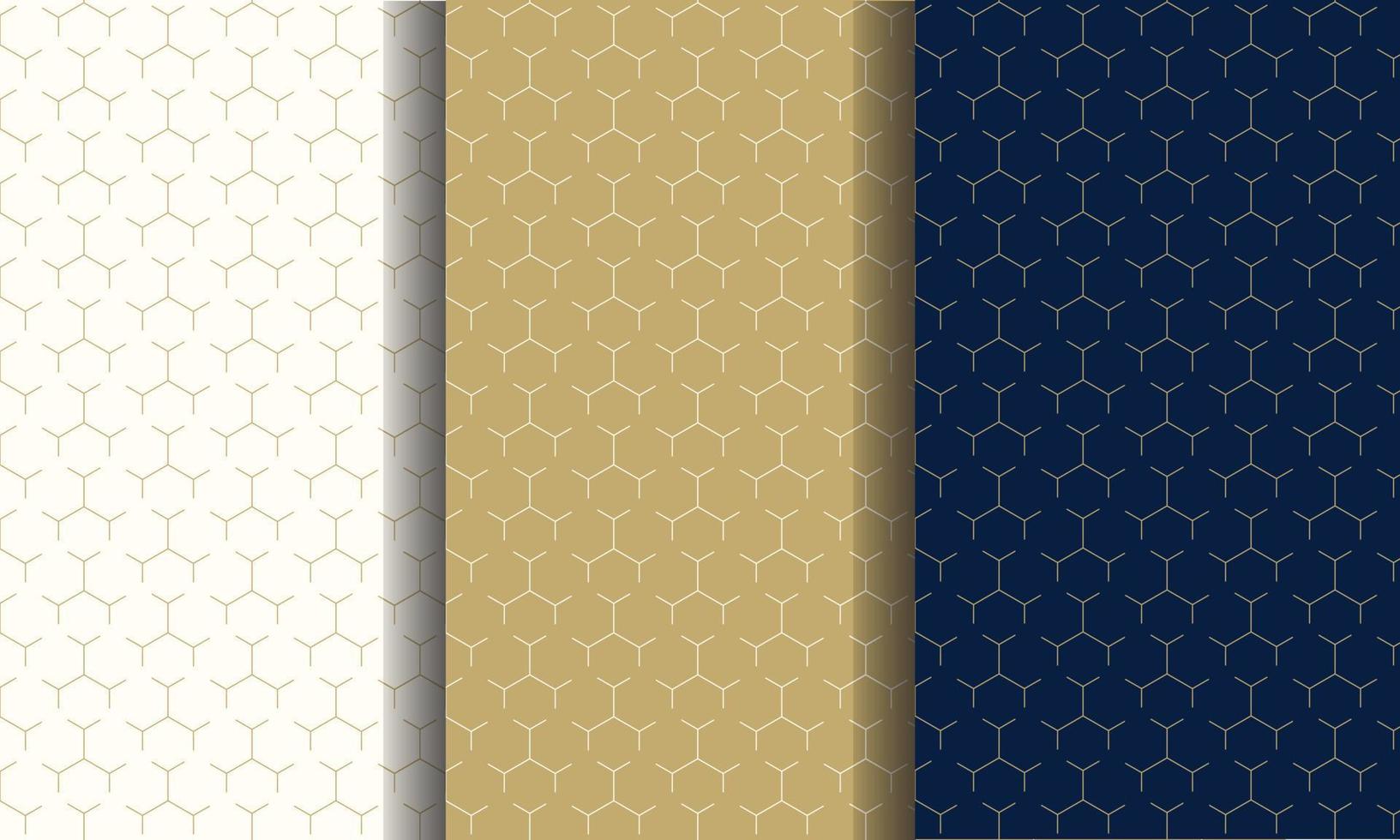 Set of luxury, seamless background with square. Better suggested for modern luxury brands business. Vector illustration