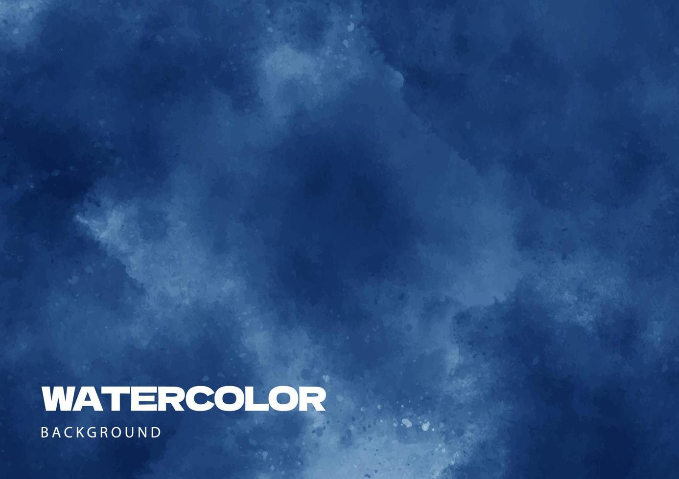 Hand painted abstract watercolor background vector