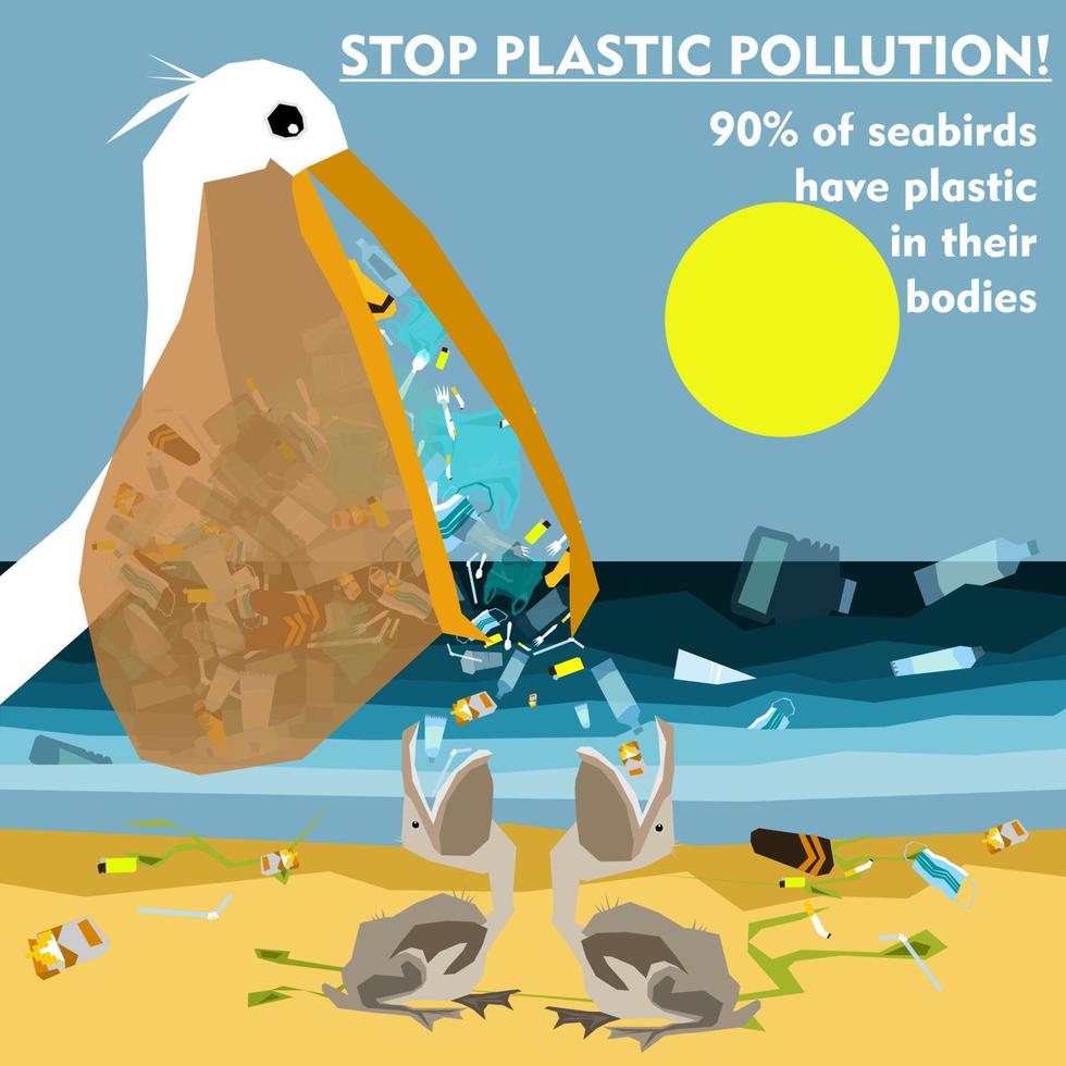 World oceans day, World Environment Day, Earth day, World Maritime Day concept vector illustration.