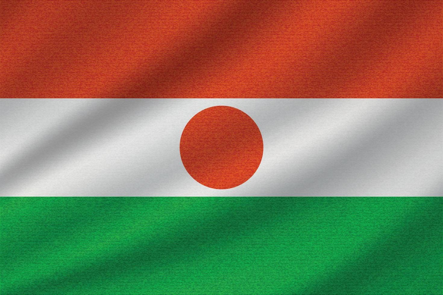 national flag of Niger vector