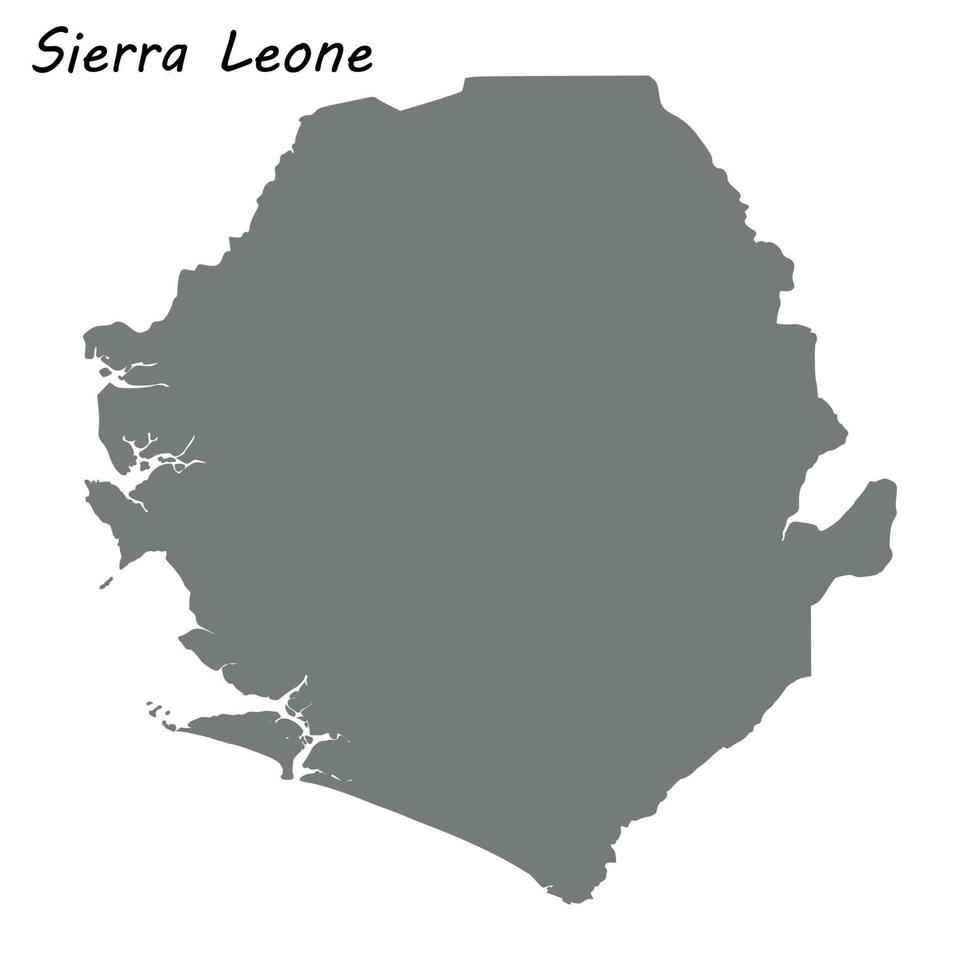 High quality map vector