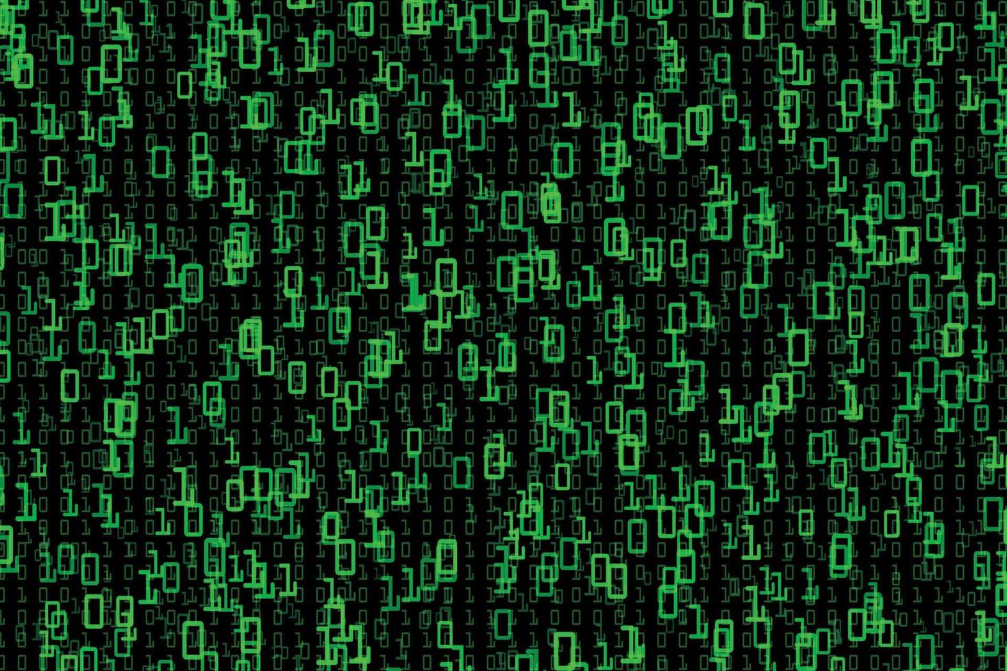 streaming binary code background. vector