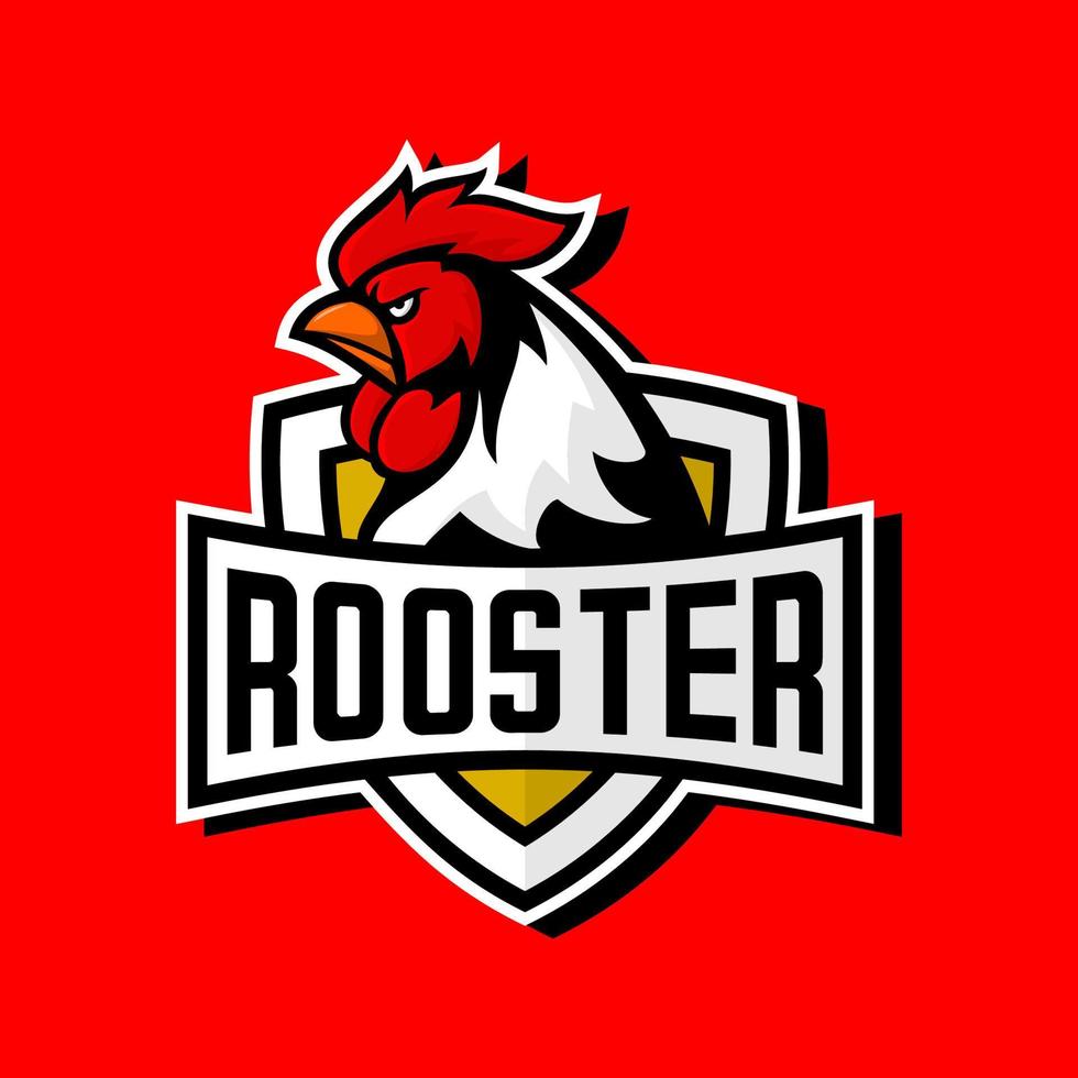 ROOSTER HEAD VECTOR