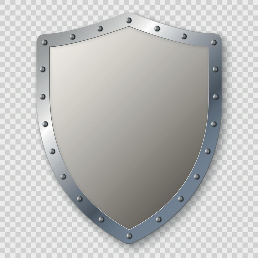 medieval shield vector illustration