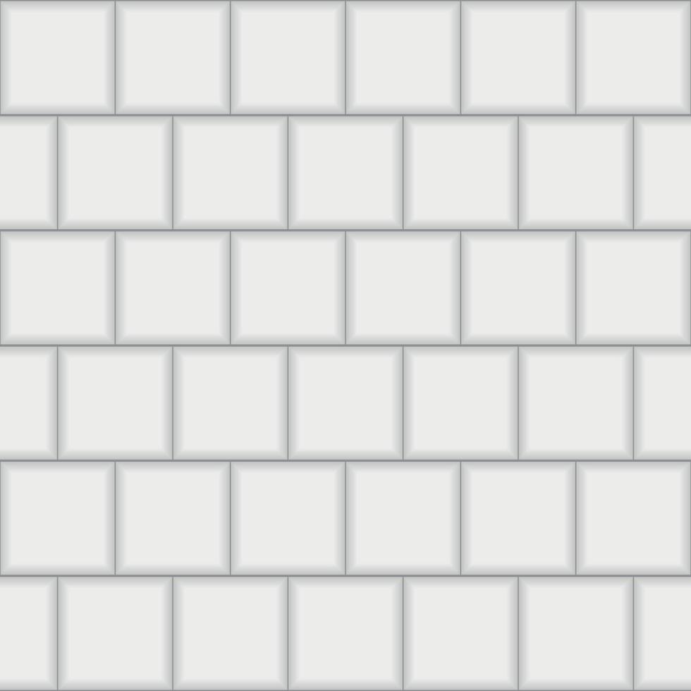 subway brick tile wall. . Vector illustration