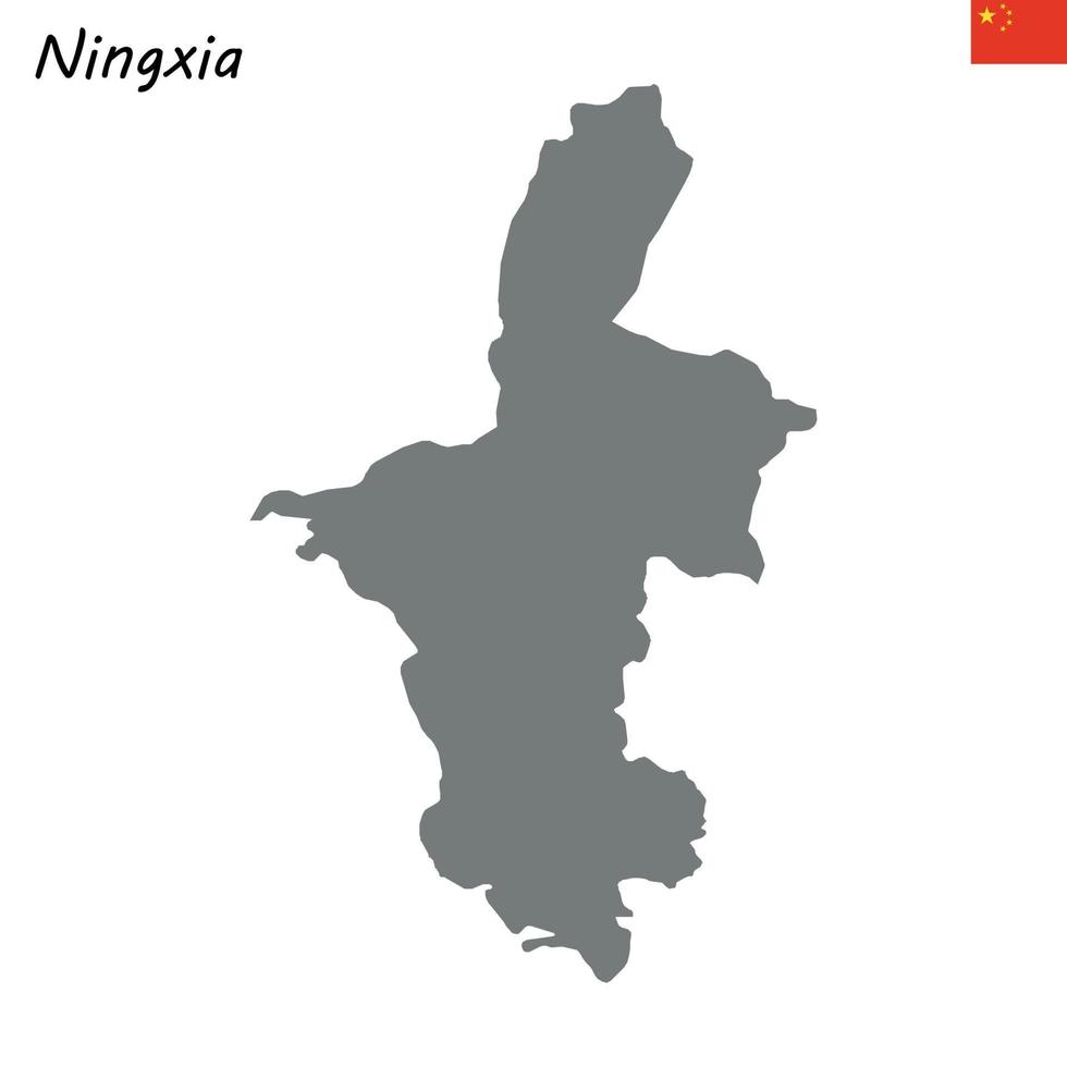 map province of China vector