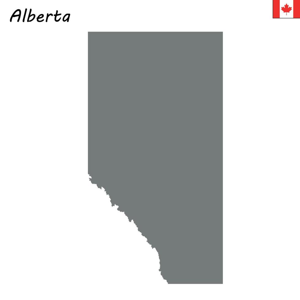 map province of Canada vector