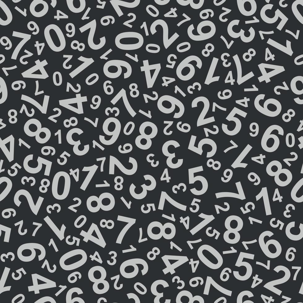 Abstract Background with Numbers. . Vector illustration 11170532 Vector ...