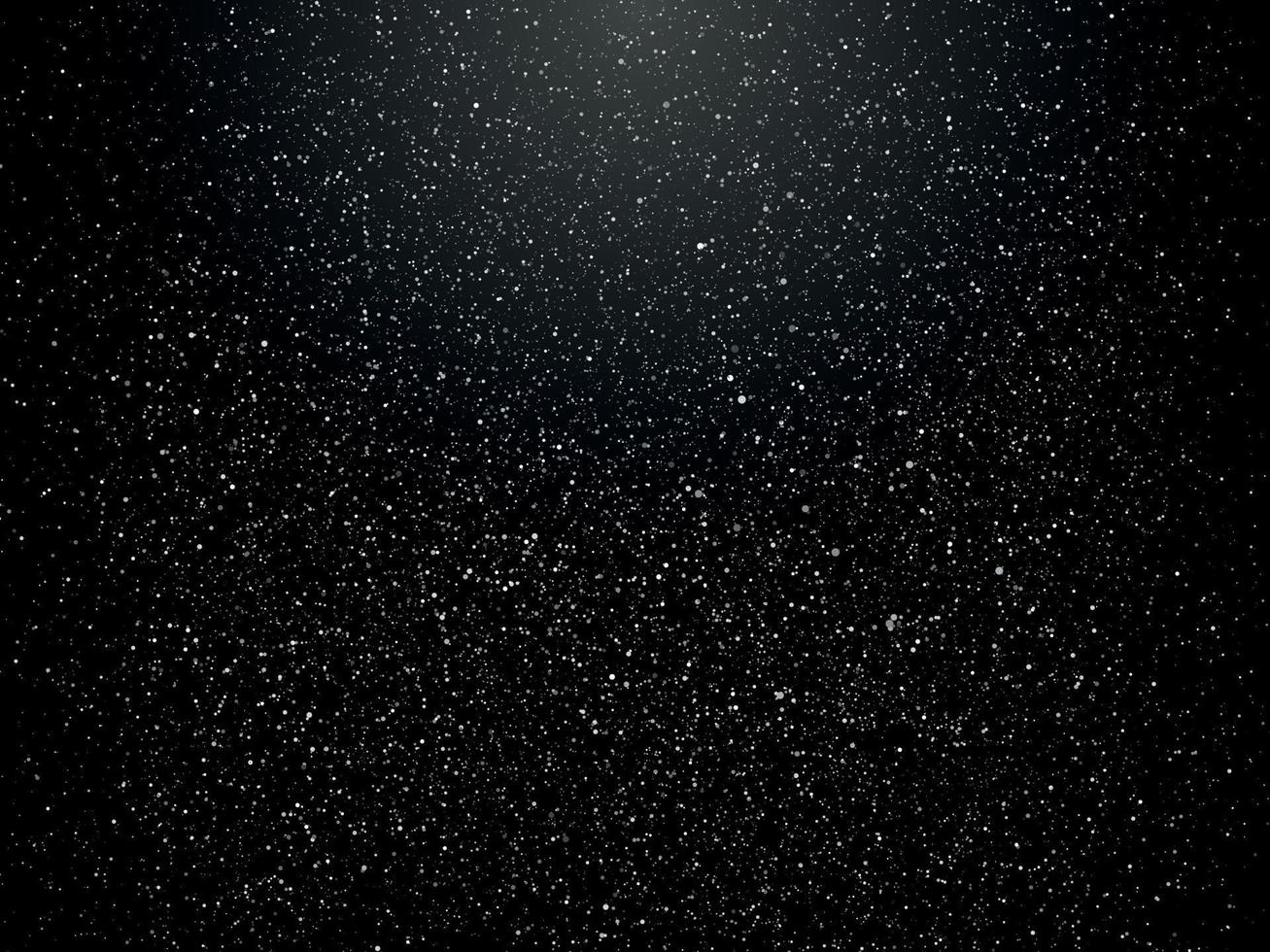 Abstract snowflake background. Fall of snow with snowdrift vector
