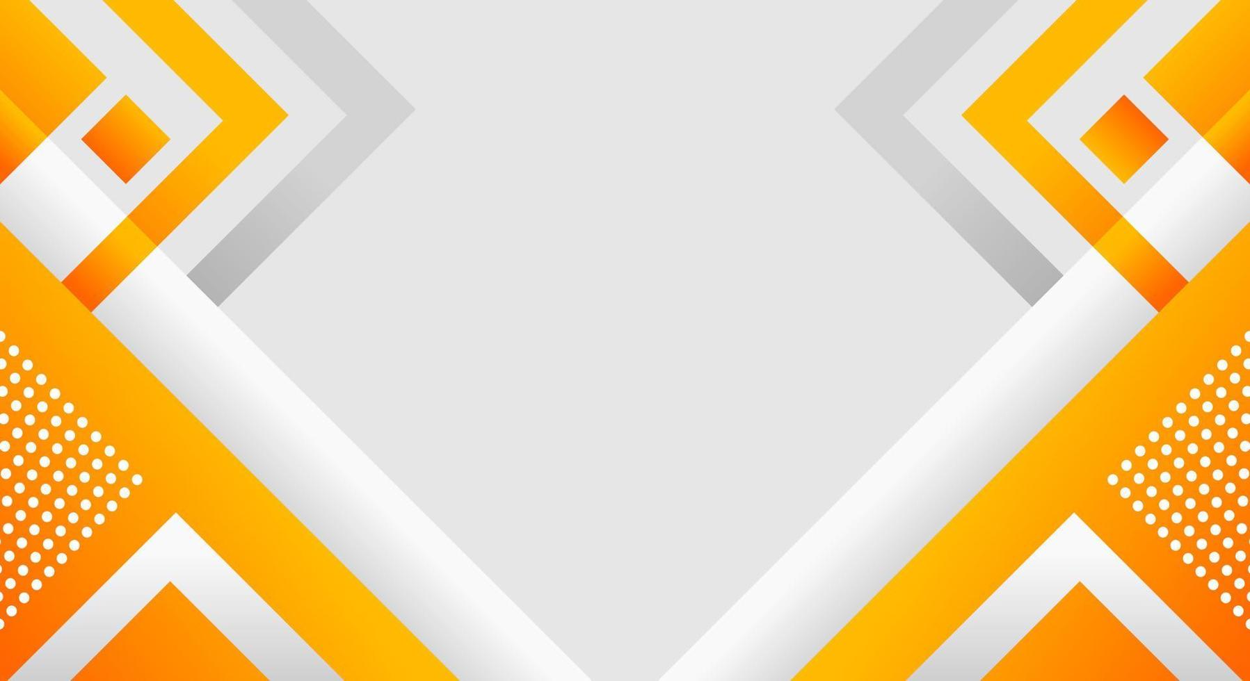 White background with orange geometric 11171105 Vector Art at Vecteezy