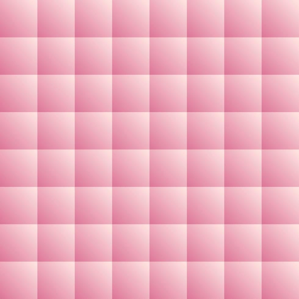 Pink geometric 3d cube pattern. Abstract background. vector