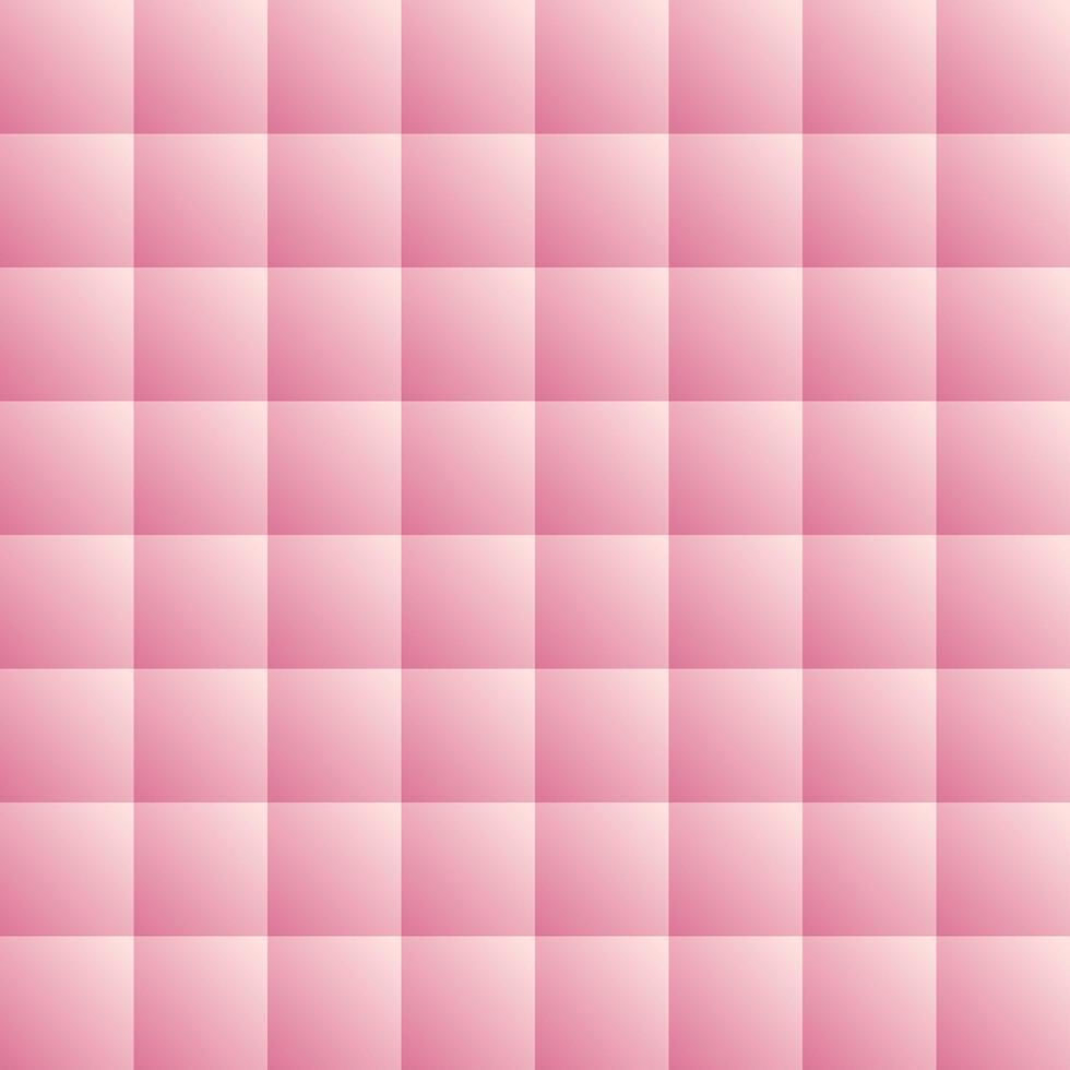 Pink geometric 3d cube pattern. Abstract background. vector