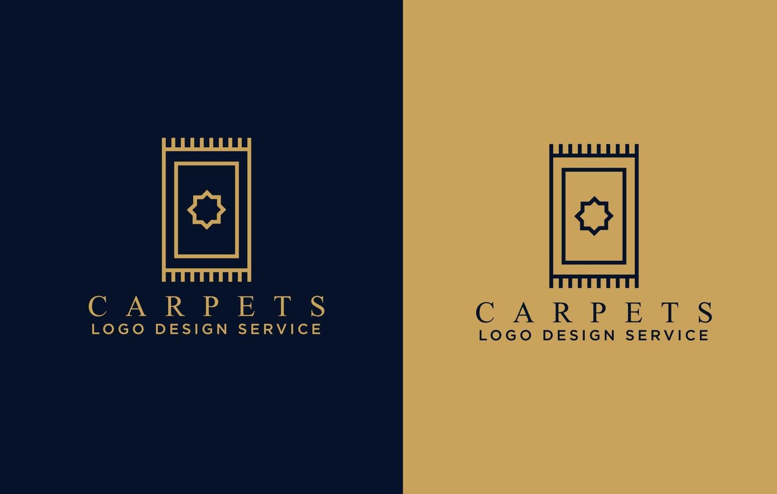 Carpet logo or Flooring logo design vector