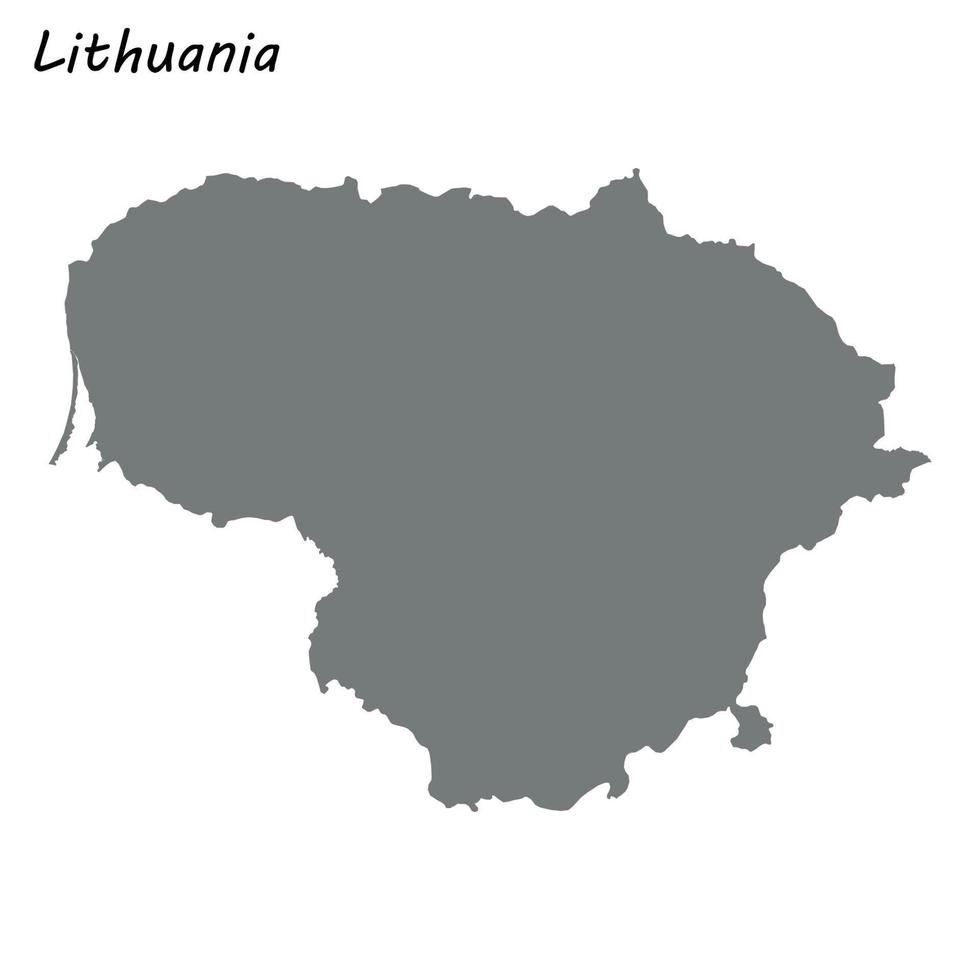 High quality map vector