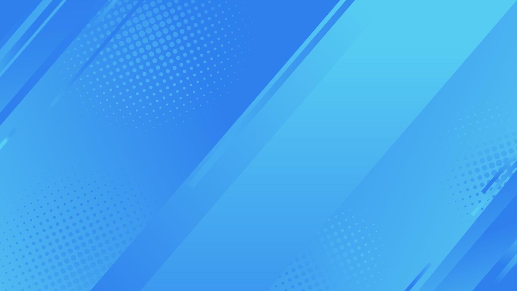 Abstract blue color background Shapes composition Vector illustration
