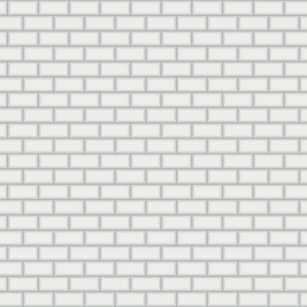 subway brick tile wall. . Vector illustration