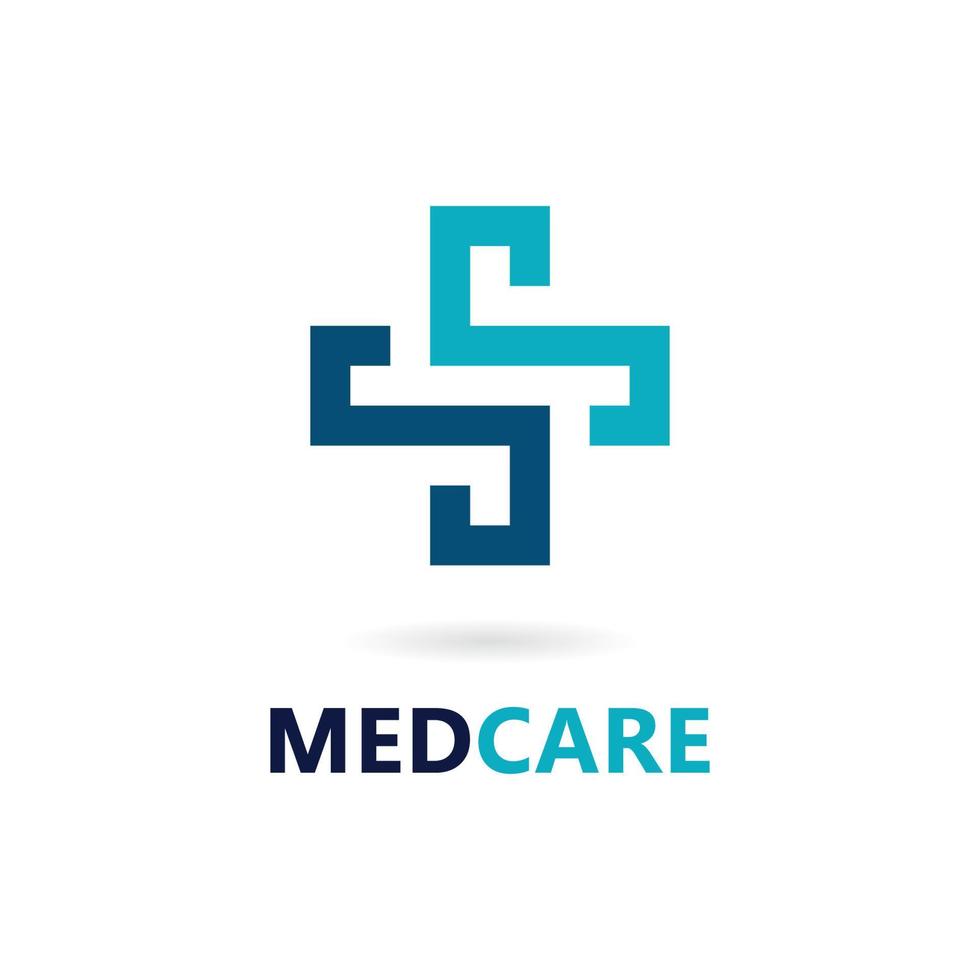 vector de logotipo de atención médica