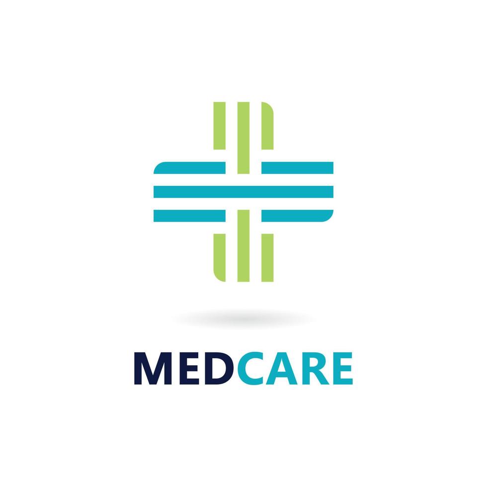 vector de logotipo de atención médica