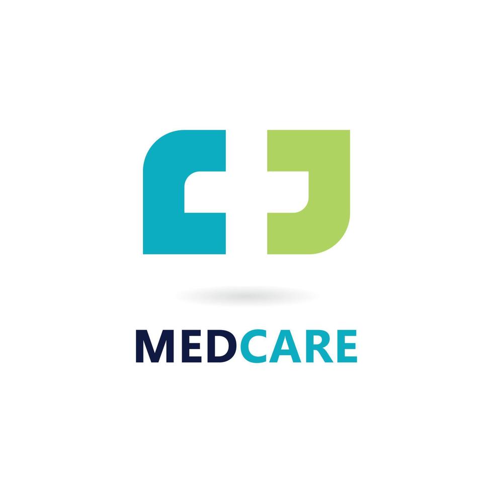 vector de logotipo de atención médica