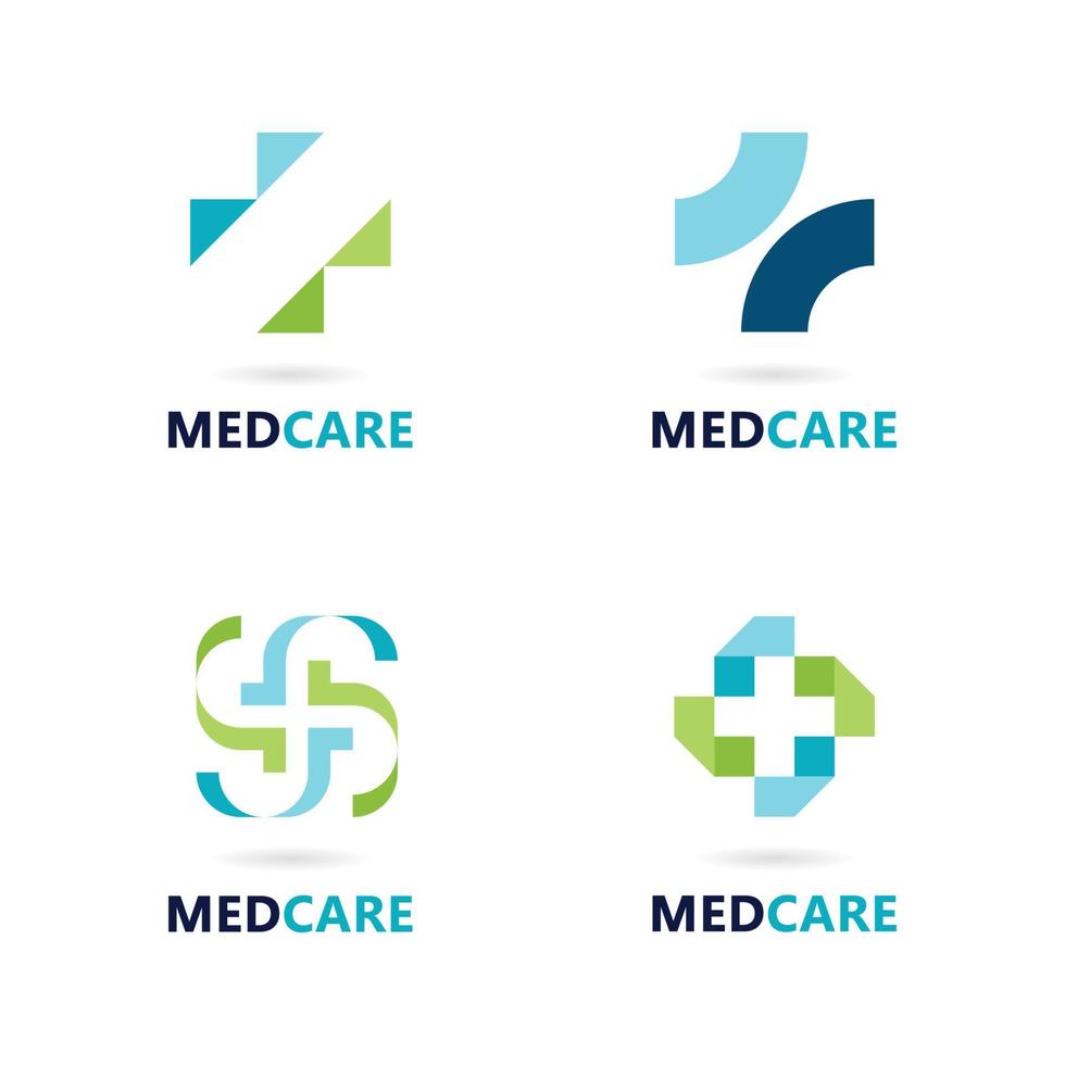 vector de logotipo de atención médica