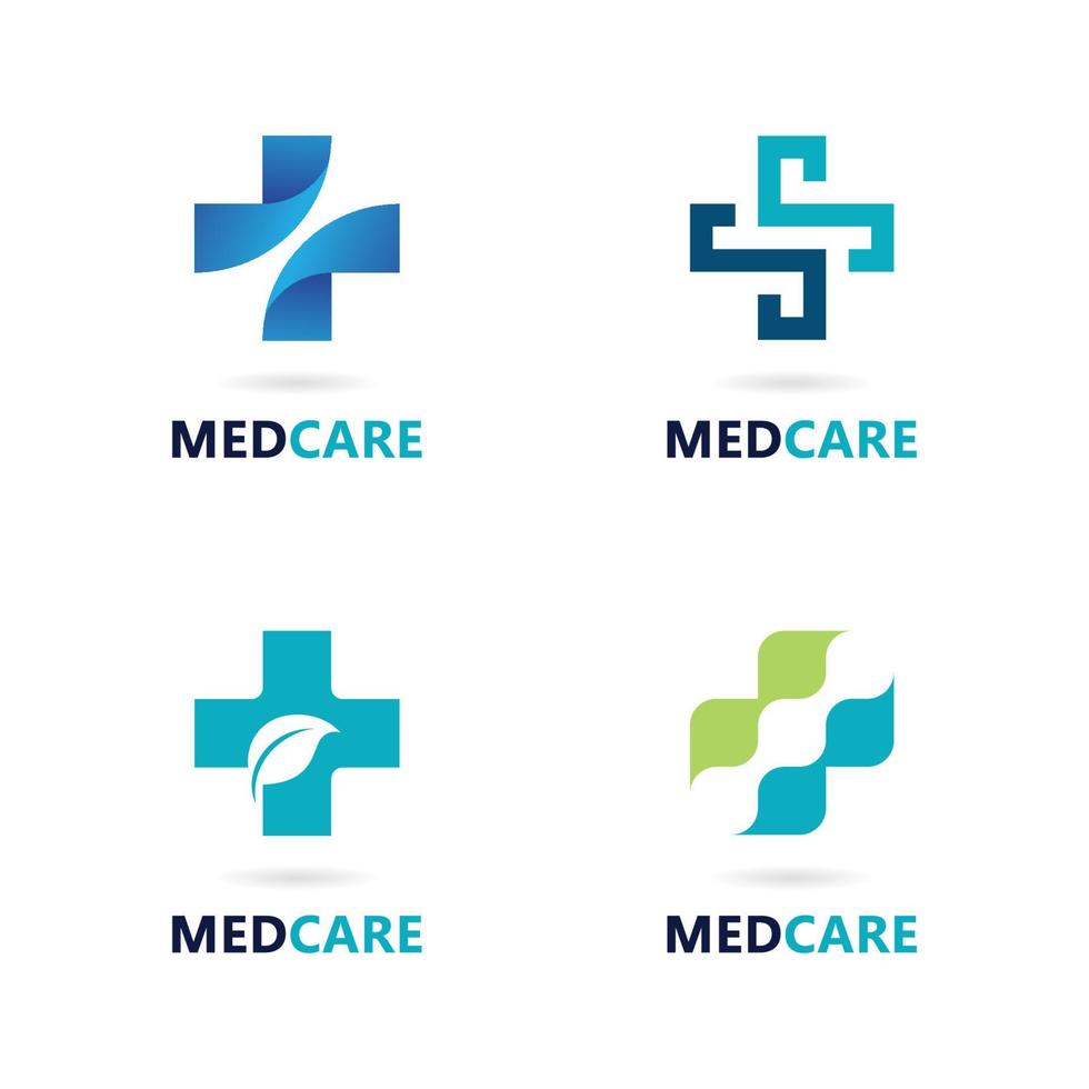 vector de logotipo de atención médica