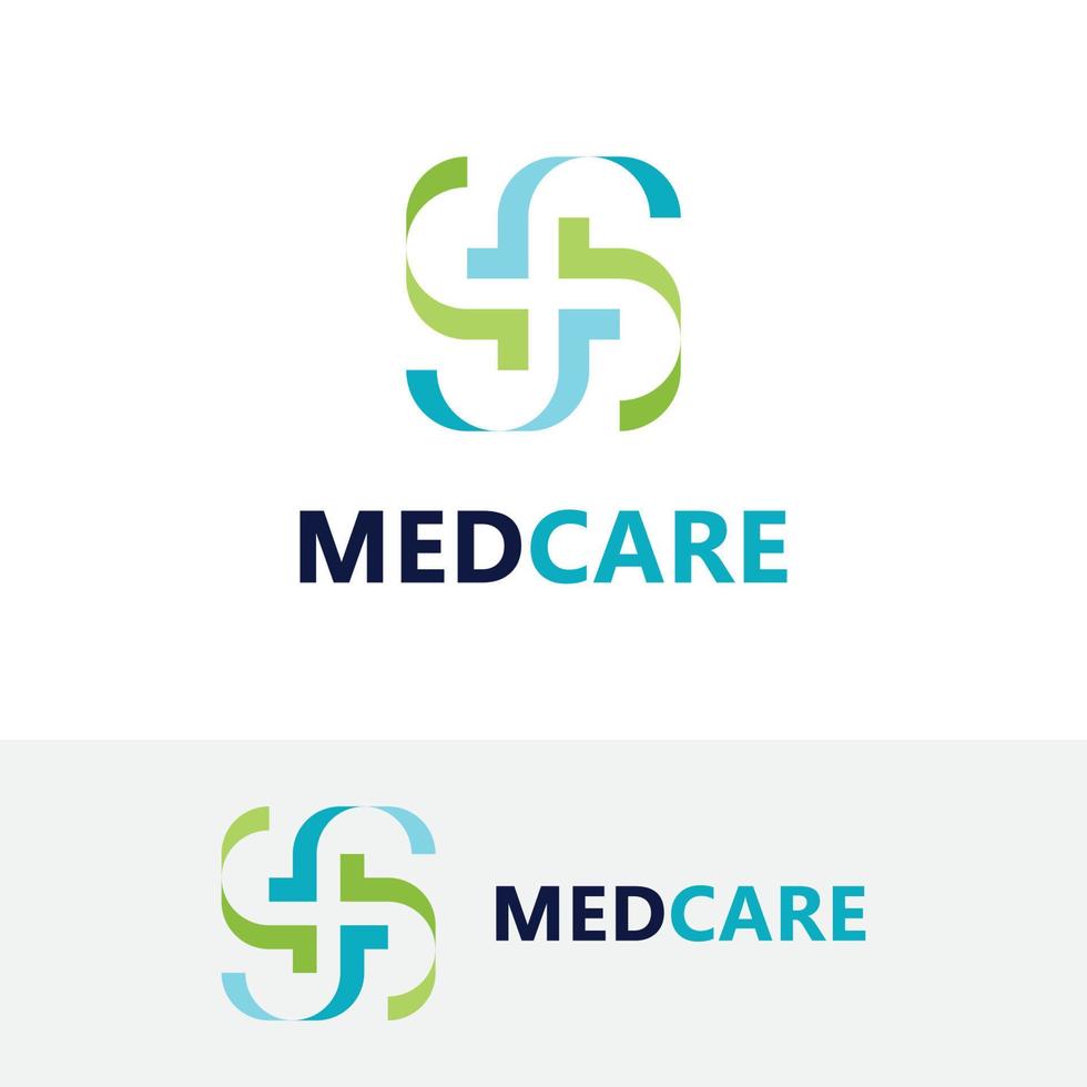 vector de logotipo de atención médica