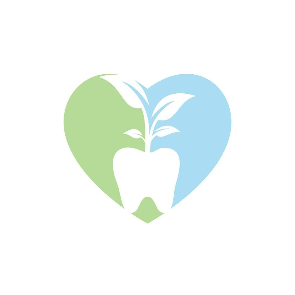 Dental tree vector logo design template. Dentrees vector logo template.