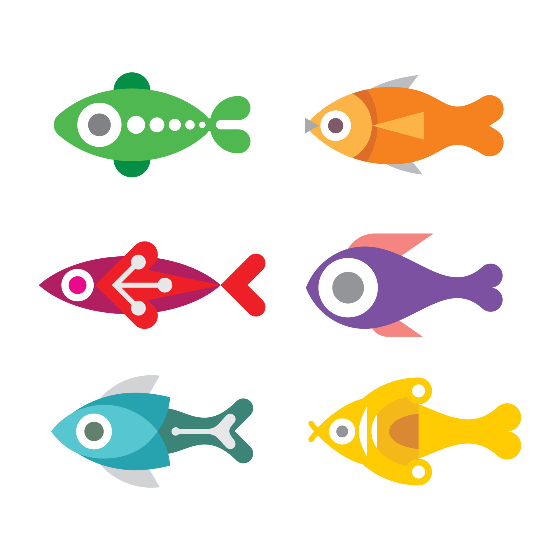 Fish vector clip art 11173826 Vector Art at Vecteezy