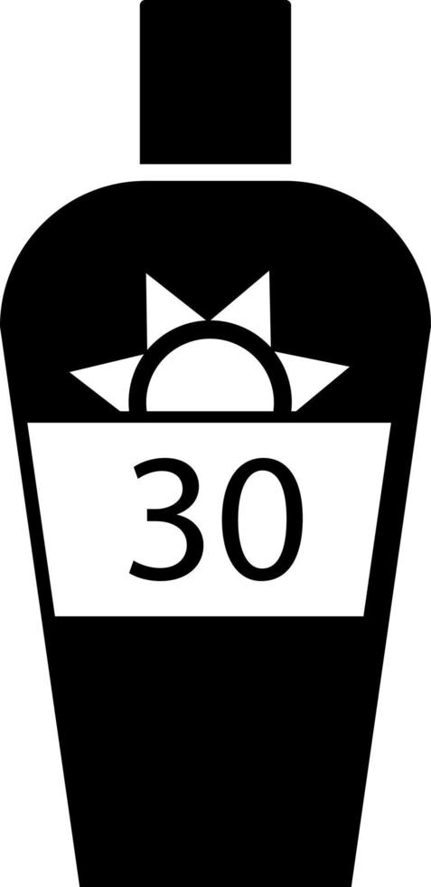 Sunscreen cream icon for beach and pool. vector